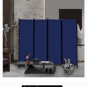 4 Panels Blue Room Divider (New in Box)